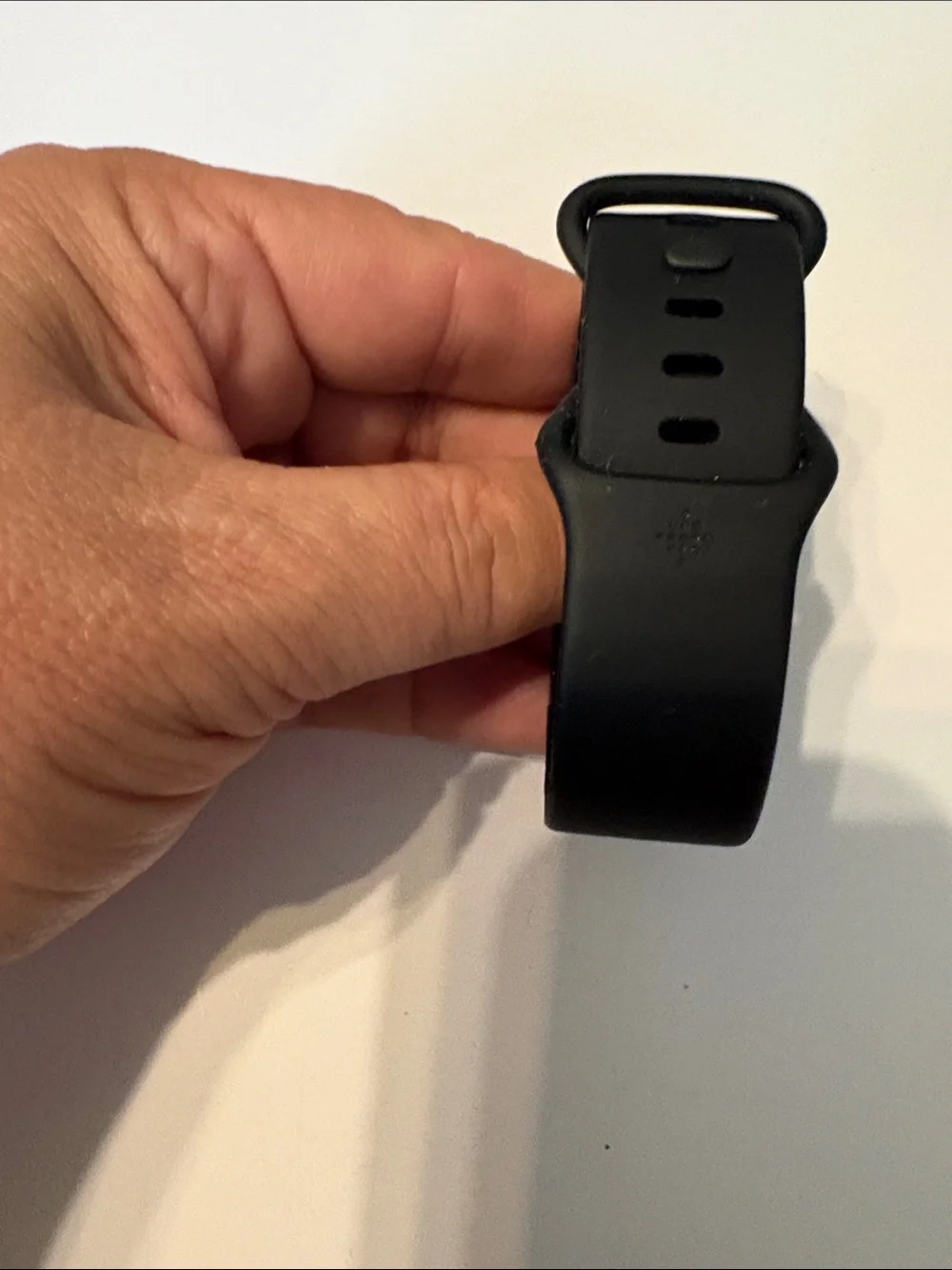 fitbit Black Smart Fitness Band with Silicone Strap